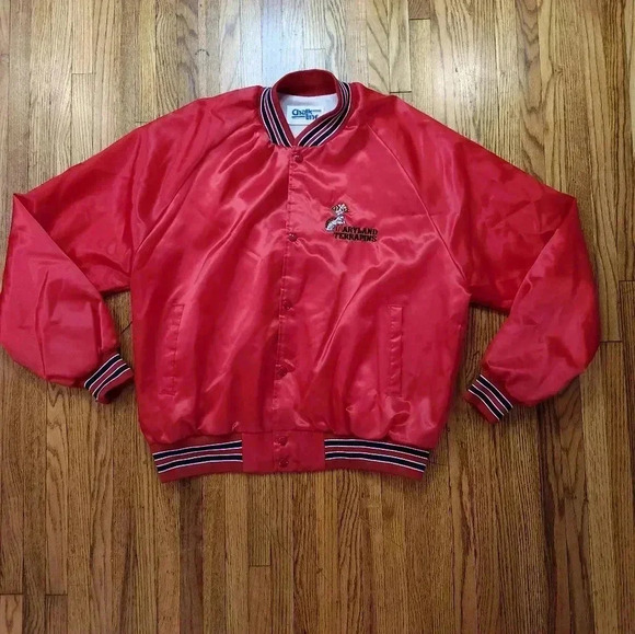 Maryland Terrapins Chalk Line Vintage Jacket Size XL USA - Picture 1 of 8